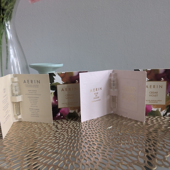 Aerin cedar violet samples - Picture 2 of 3